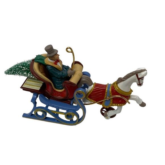 Die Cast Metal  Victorian Sleigh 2001 Hallmark Keepsake Ornament - Picture 2 of 5